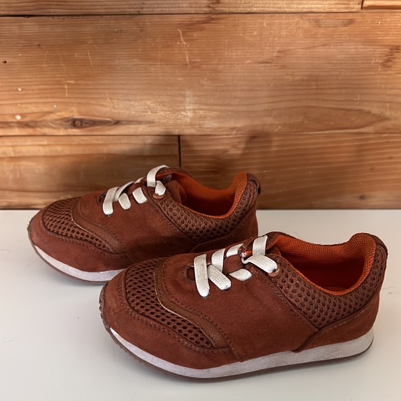 Baby Gap Pull-On Toddler Sneakers, Unisex, Rust, size 6 - Picture 3 of 6